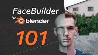 Photorealistic 3D head from images -  FaceBuilder for Blender Tutorial