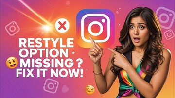 🔥 Instagram Restyle Option Not Showing? 🔧 100% Working Fix & Secret Settings (2025)