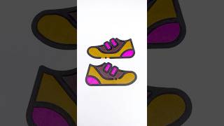 Shoes  Coloring Pages shorts youtubeshorts youtube art cute baby love life beautiful