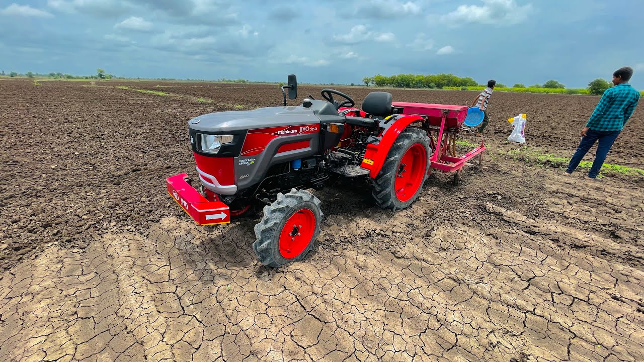 Mahindra Jivo 305 Di Tractor With 5 Tans Boni Mashin Tractor Video