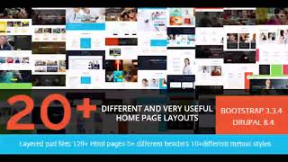 Brezz - Responsive Multi-Purpose Drupal 8.4 Theme | Themeforest Website Templates and Themes