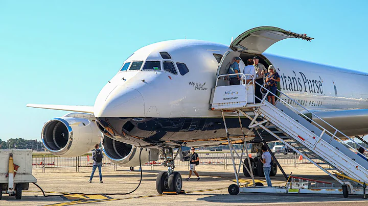 LAST American-Registered DC-8 | Samaritan's Purse Walk Around & Takeoff at Daytona