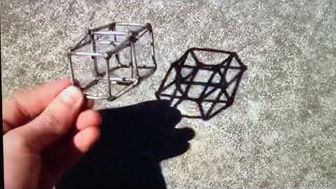 4th Dimension 🧩 || Understanding 4D Using Shadows || Tesseract Hypercube || Fourth Dimension