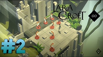 Lara Croft Go - The Maze Of Snakes - Level 1-6 - #2