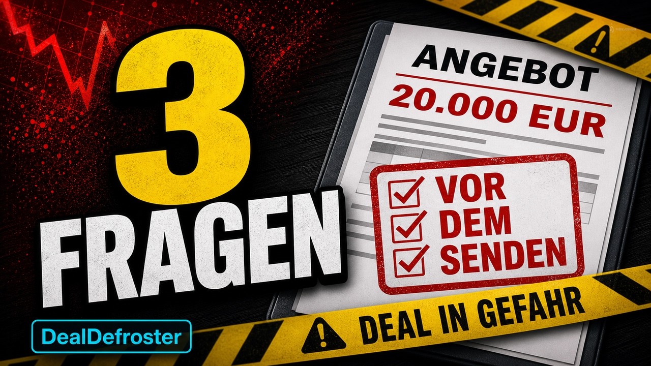 Thumbnail: Drei Fragen vor dem Versand
