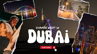 Dubai Night Life in the Summer #burjkhalifa #dubaiblogger #dubai