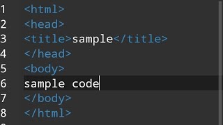 HTML Sample Code | How to Write Html code | #shorts | HTML code on Android Mobile AnWriter App