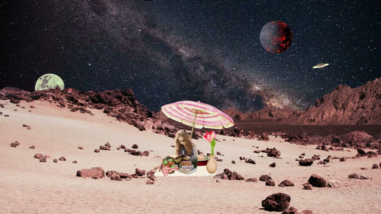 Dystopian Bloom - Slow Guitar Music to Study, Work, or Dream