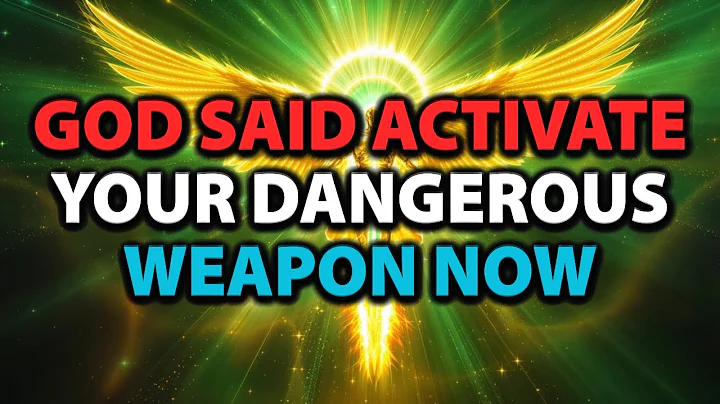 Chosen Ones, It’s Time To Activate Your Dangerous Weapon