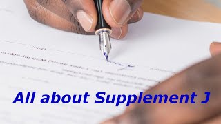 Everything You Need to Know About Supplement J
