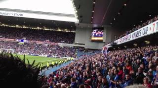 4th May 2013 Rangers v Berwick Post Match Celebrations HD