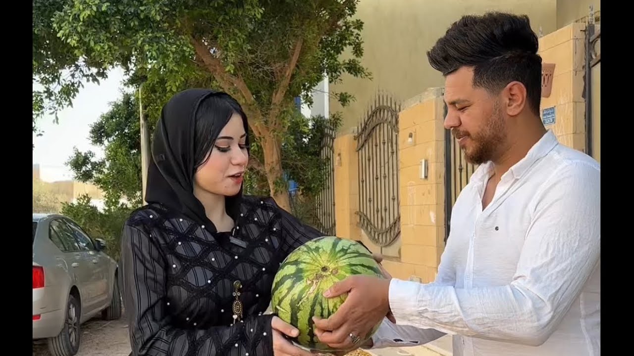 لقي دهب ف البطيخ