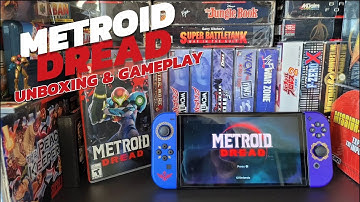 MERTOID DREAD UNBOXING AND SWITCH OLED GAMEPLAY