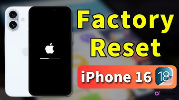 How to factory reset iPhone 16 with/without passcode | iOS 18 [Updated]