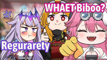 Raora And Kaela Making Fun Of Biboo When She So struggles To Spell "Irregularity"【Hololive】
