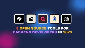 🚀 5 Open Source Tools Every Backend Developer Needs in 2025 🚀