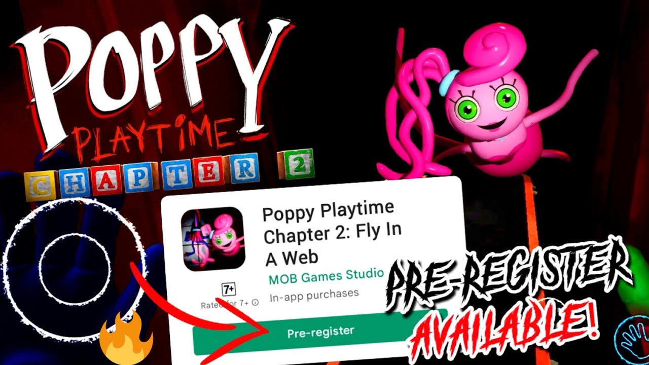 Poppy Playtime Chapter 2 Fly In A Web PRE-REGISTER Available Now