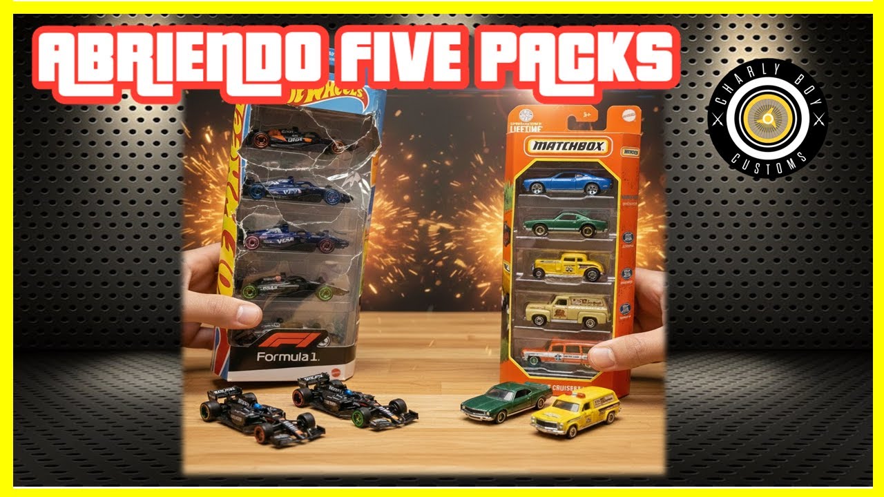 Formula 1 Hot Wheels 5 Pack Coffee Cruisers Haul