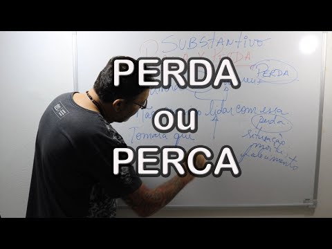 PERDA ou PERCA?