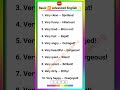Basic to Advance Spoken English | Daily Use Sentences for Beginners 🔥 #improveyourenglish #shorts