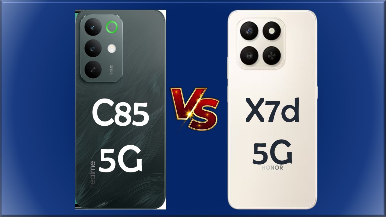 Realme C85 5G vs Honor X7d 5G