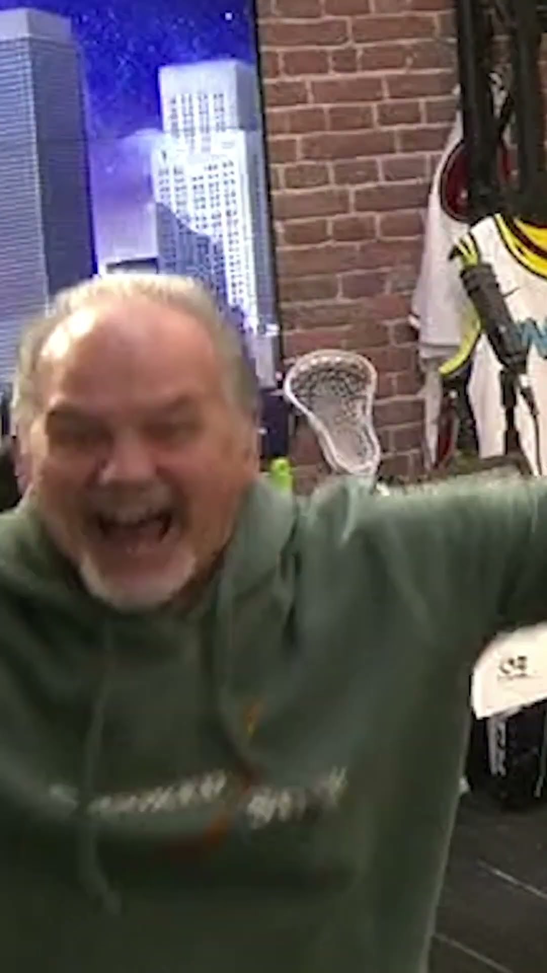 Pat's reaction ??
