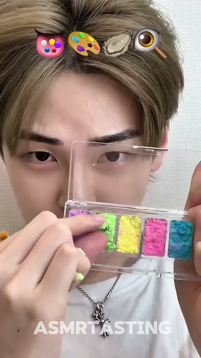 Random emojis Eating Mukbang ASMR #mukbang #asmrfood #emoji #asmr
