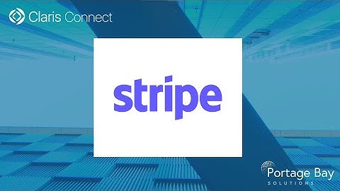 Claris Connect: Stripe