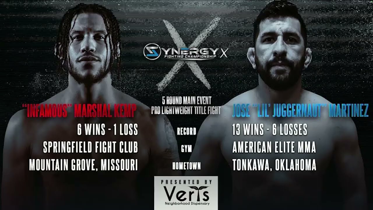 Marshall Kemp vs Jose Martinez