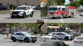 Surrey Fire Service - Med Engine 4, & Surrey Police Service Responding Surrey Fire Service - Med Engine 4, & Surrey Police Service Responding