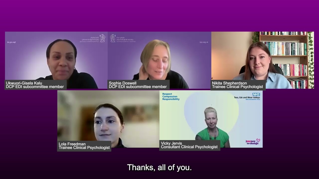 Celebrating Neurodiversity 2 - a podcast from the DCP's EDI Committee