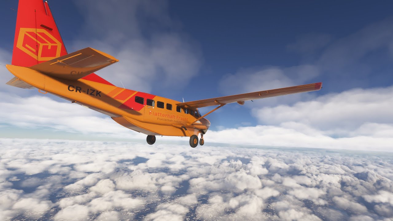 MSFS 2024 Karriere Gütertransport mit der Cessna 208B Grand Caravan EX und Live Wetter