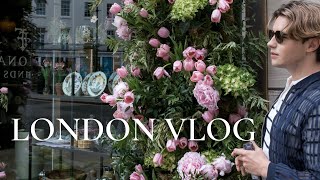 Vlog  Come to London with me for the Chelsea Flower Show + Living Room makeover update