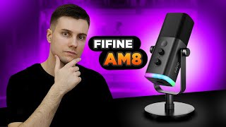 FIFINE Ampligame AM8 - Микрофон для блогера. Детальный обзор!