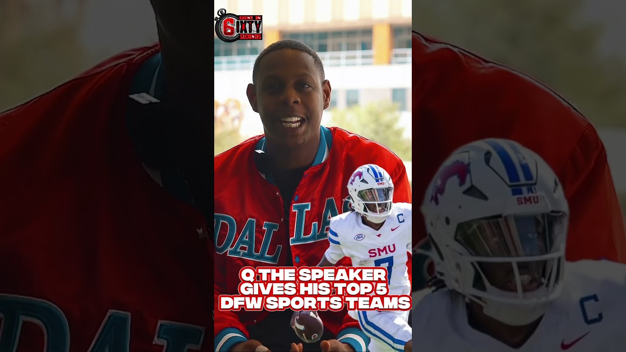 Q The Speaker talks DFW sports Mount Rushmore | 6ixty Seconds