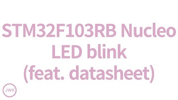 STM32F103RB Nucleo - LED blink (feat. datasheet) with uvision 5
