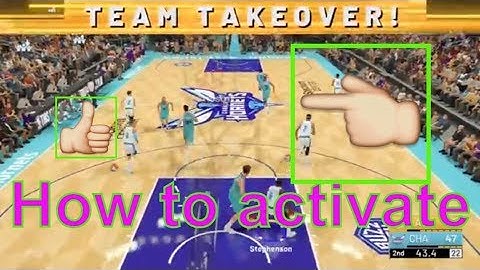 How to activate Team Takeover Badge
