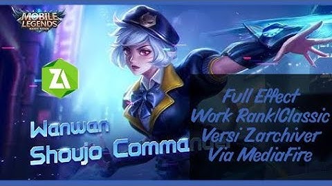 Script Skin Wanwan Shoujo Commander (Full Effect) Versi Zarchiver