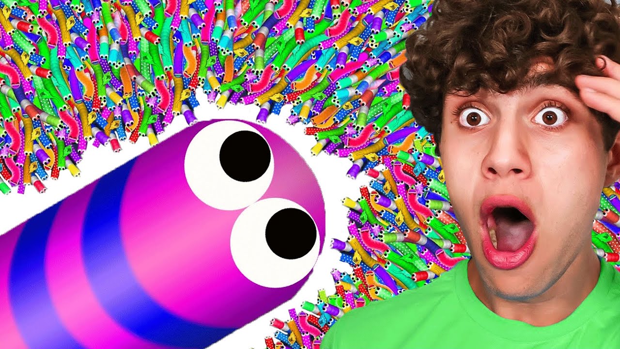 Grootste Slang Worden In Slither.IO