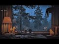 🌧️ You’re Safe Here Tonight | Cozy Rain Sounds &amp; Candlelight for Sleep, Stress Relief and Relaxation