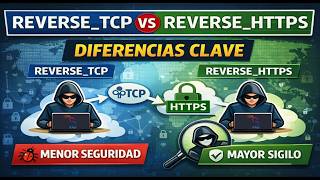 METERPRETER REVERSE TCP vs METERPRETER REVERSE HTTPS + SUGGESTER LA DIFERENCIA QUE DEBES CONOCER