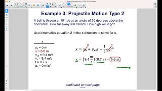 AP1 Kinematics2D Projectile2