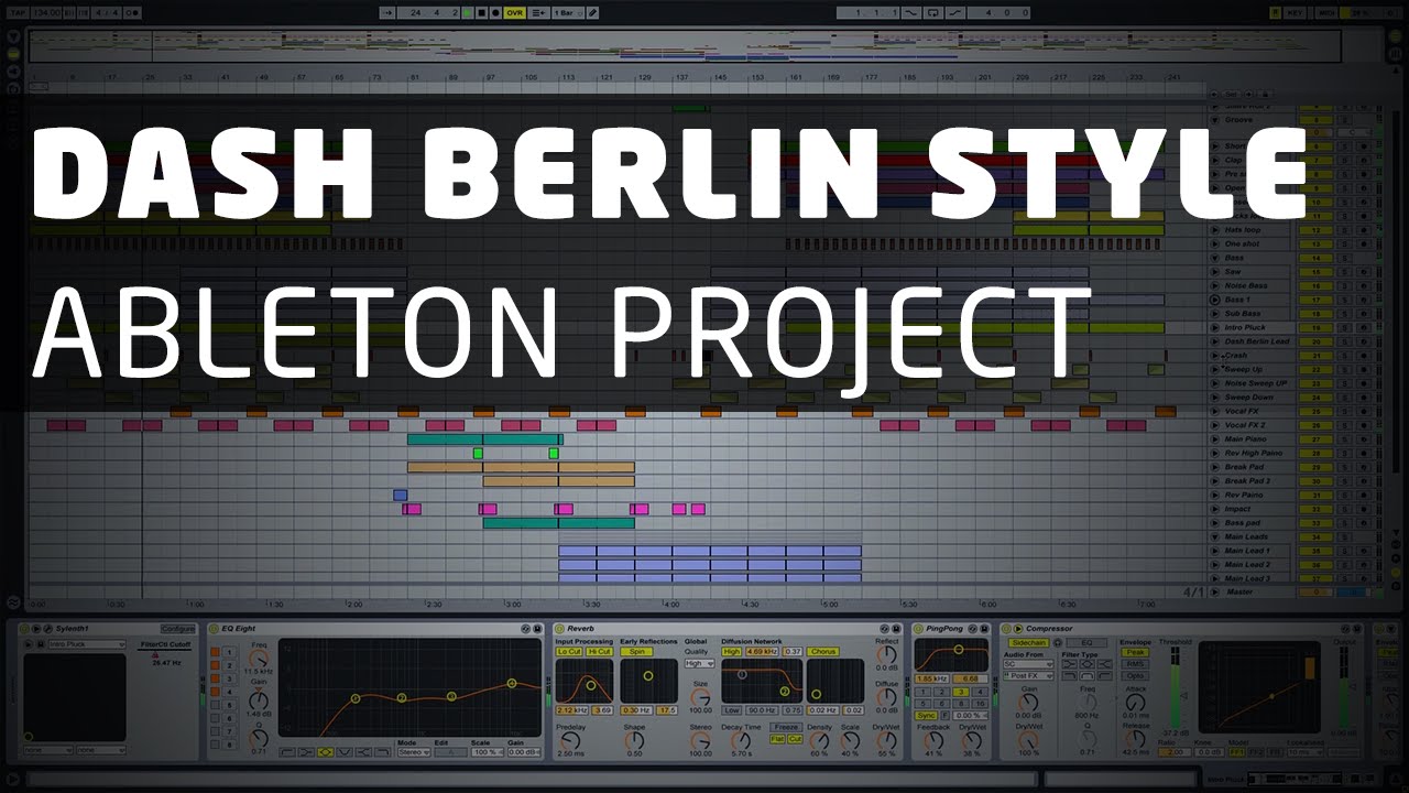 NextProducers - Progressive Trance Ableton Project (Dash Berlin Style)