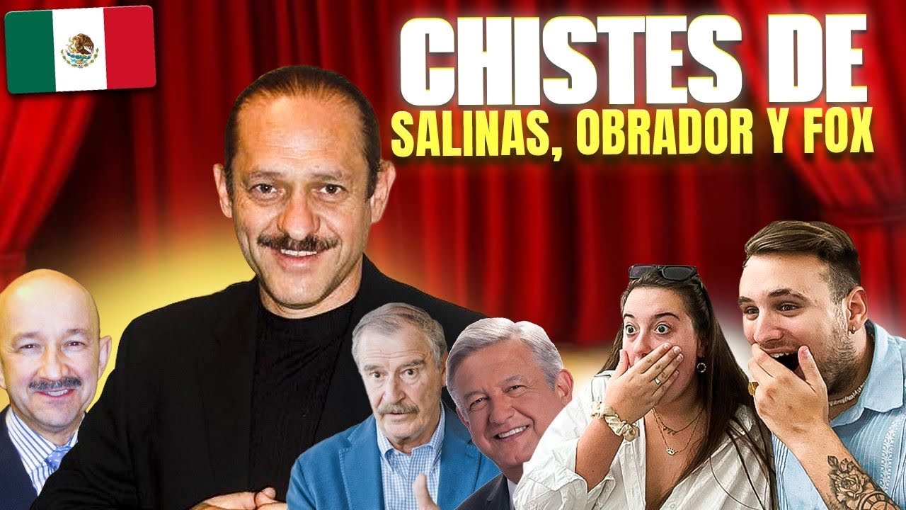 🇪🇸 GALLEGOS REACCIONAN a CHISTES de AMLO, SALINAS y FOX - TEO GONZÁLEZ 🇲🇽😂 **épico**