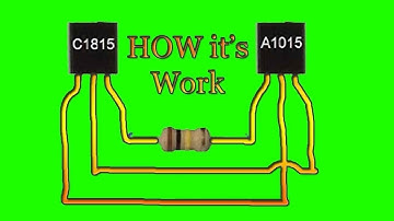 dual transistor amplifier using c1815 and a1015 PNP-NPN amplifier circuit | Electro Bhai |
