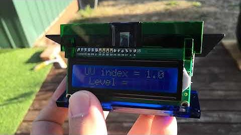 UV sensor from Spinozah (Citizen Science Ltd)