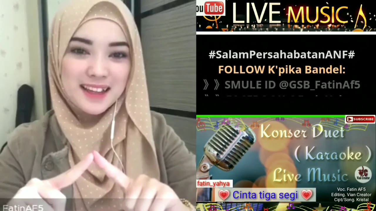 Duet Karaoke Dangdut Smule Cinta Segitiga YouTube