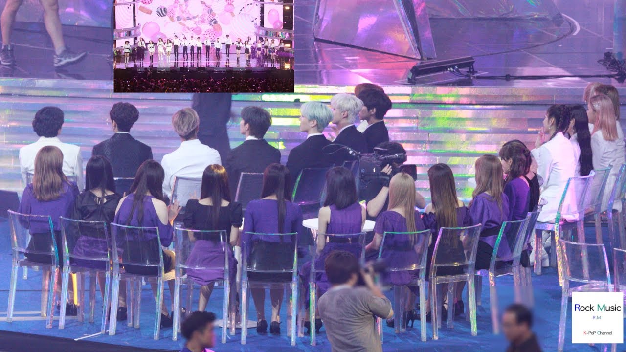 VERIVERY X BVNDIT X NATURE (합동무대) 보는 있지(ITZY), 아이즈원, 펜타곤 리액션