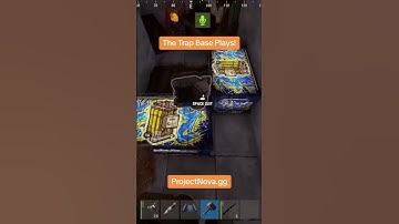 The Trap Base Plays! #rust #shorts