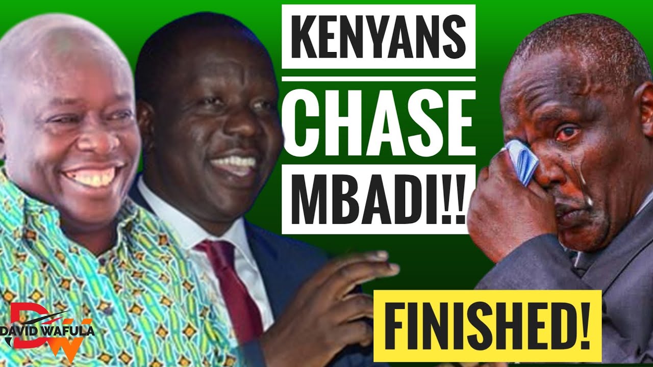 RUTO SENDS MBADI TO LURE KENYANS AND KENYANS REJECT!